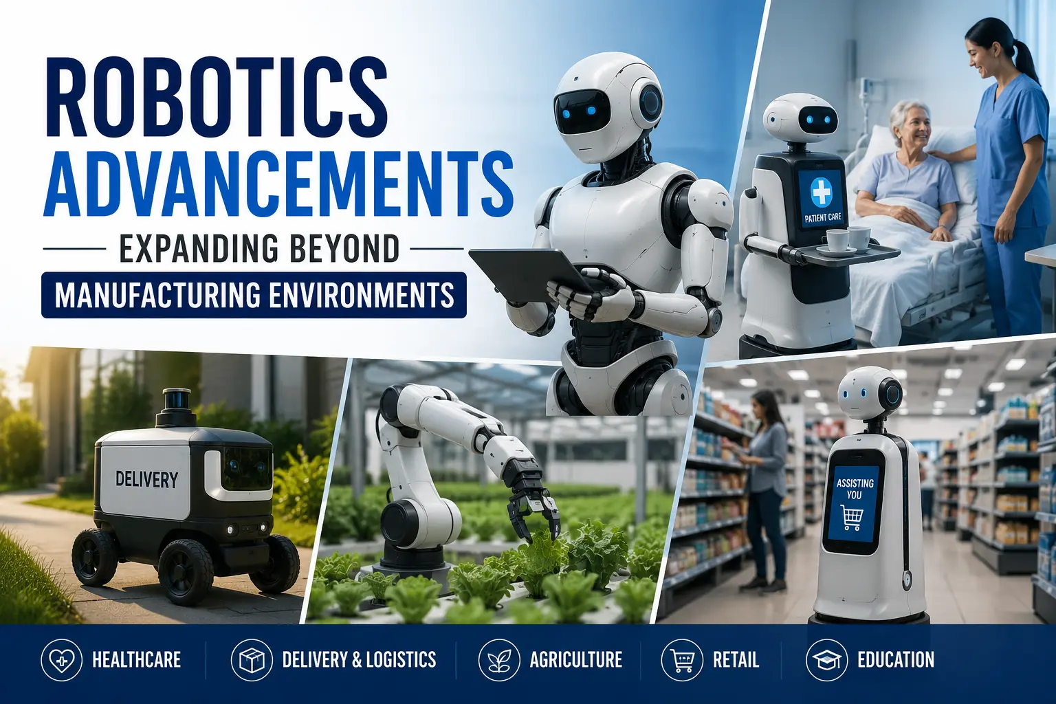 Robotics Advancements Expanding Beyond Manufacturing Environments