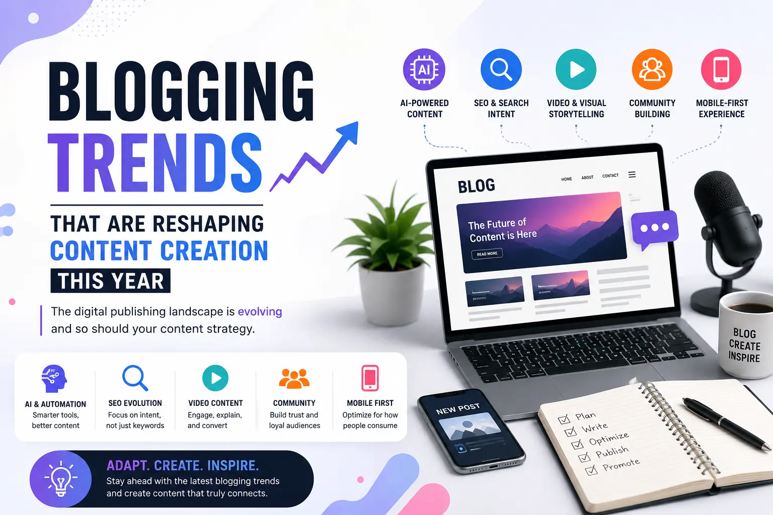 Blogging Trends That Are Reshaping Content Creation This Year The digital publishing l
