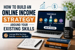 How to Build an Online Income Strategy Around Your Existing Skills