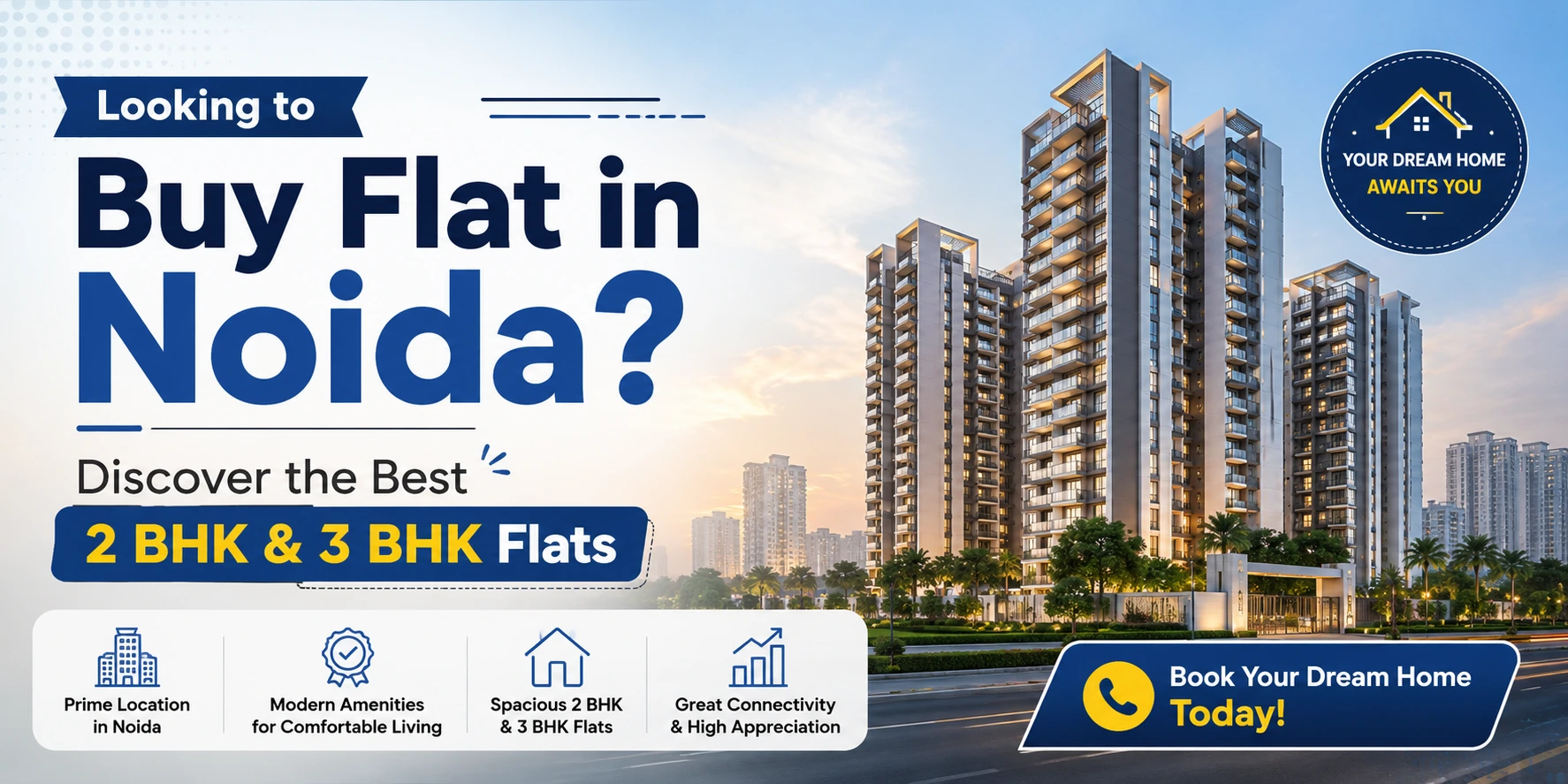 Discover the Best 2 BHK & 3 BHK Flats
