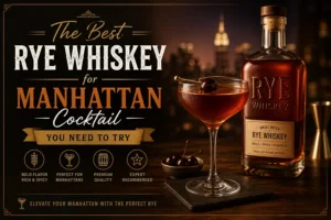 The Best Rye Whiskey for Manhattan Cocktail You Need to Try