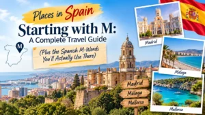 Places in Spain Starting with M: A Complete Travel Guide (Plus the Spanish M-Words You’ll Actually Use There)